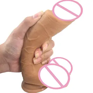 FAAK-consolador realista de 9 pulgadas para mujer, pene grande artificial, herramienta sexual, tapón anal, masaje de punto G, pene grande