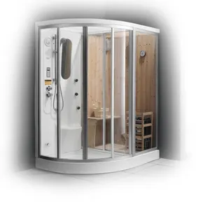 Monalisa special shape home use multi functional cheap price sauna house with steam shower room M-8218