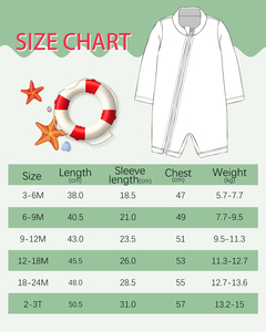 ALVABABY-Traje <span class=keywords><strong>de</strong></span> <span class=keywords><strong>baño</strong></span> <span class=keywords><strong>de</strong></span> manga larga para bebé, traje <span class=keywords><strong>de</strong></span> <span class=keywords><strong>baño</strong></span> tejido <span class=keywords><strong>de</strong></span> una pieza - Product Image 6