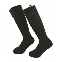 Dh — chaussettes chauffantes lavables avec batterie pour hommes, chaussettes chauffantes, pour hiver, rechargeables, pour le ski et la randonnée, lda1832