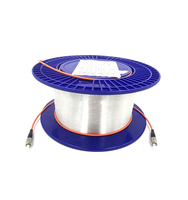 Cable de Lanzamiento de Fibra Óptica Desnuda GPON OTDR de 50 km para FTTH, Bobina de Plástico