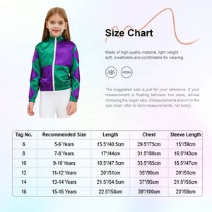 Costume d'équitation pour filles de 6 à 16 ans, veste à manches longues, déguisement Cosplay pour <span class=keywords><strong>cavalier</strong></span> équestre - Product Image 6