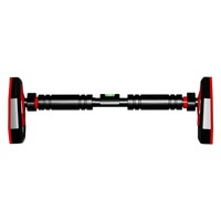 Barre de traction réglable pour fitness à domicile, en acier, à fixer sur porte ou mur, pour exercices