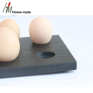 Portauova in pietra ardesia rettangolare naturale più nuovo ecologico - Product Image 5