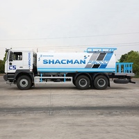 Camion-citerne d'arrosage routier Shacman 20000/30000L 6X4, véhicule de voirie robuste, prix