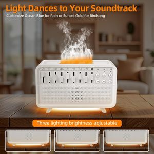 Máquina de Ruido Blanco, Máquina de Sonidos para Dormir con Luz Nocturna y Difusor de Aromas para Uso Doméstico - Product Image 3