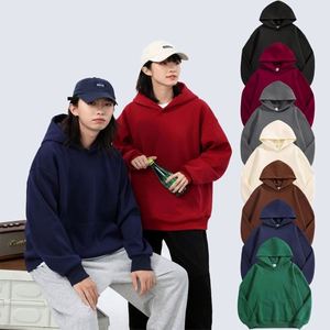 Sudaderas con Capucha de Lujo al por Mayor, 500 g/m², Personalizables con Logotipo, de Alta Calidad, en Algodón y Poliéster, Estilo Holgado y Grueso - Product Image 1