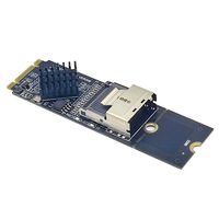 M2 NVMe ke SFF-8087 untuk 30 Kartu Ekspansi Mini-SAS/Adaptor Hard Drive 36-Pin 4-Port Tersedia