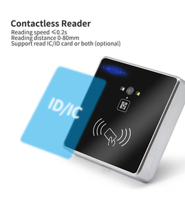 Lector de Tarjetas IC/ID con Escáner de Código QR, Reconocimiento Dual, Wiegand RS232 RS485 para Control de Acceso Inteligente, Puerta y Torniquete - Product Image 6