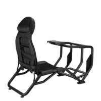 Cockpit de simulateur de course LRS14-BS01 avec siège F1 GT et support de volant, compatible PC, Xbox, Logitech G29, G920