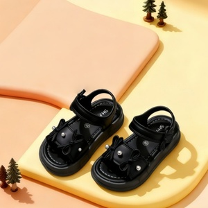 Sandalias <span class=keywords><strong>de</strong></span> Princesa con Perlas para Niñas Pequeñas, Estilo Coreano, Zapatos <span class=keywords><strong>de</strong></span> Playa <span class=keywords><strong>de</strong></span> Suela Suave para Niñas Medianas y Grandes, Novedad <span class=keywords><strong>de</strong></span> Verano, Combinan con Todo - Product Image 3