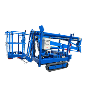 Nacelle élévatrice sur chenilles à commande flexible, adaptable à toutes les situations, remorquable, à roulement fluide - Product Image 3