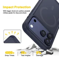 Coque de téléphone antichoc PC+TPU pour iPhone 12 13 14 15 17 Pro Max Air Armor Accessoires mobiles Vente en gros