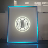 Panneau de plafond ultra-fin pour cabine d'ascenseur, avec éclairage d'ambiance Starfield, en métal anti-rayures, pour maison et villa
