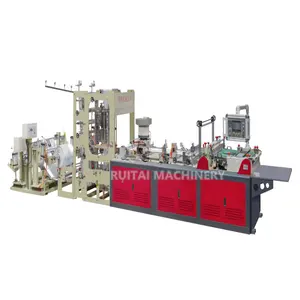 Plastic Zipper head auto feeding bag making machine