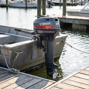 Moteur hors-bord à essence 2 temps 20 CV 276cc pour bateau de pêche, vente chaude - Product Image 1