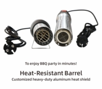 Allumeur électrique pour charbon de bois, accessoires pour brasero, brûleur à bois en tuyau métallique, allume-feu électrique pour barbecue et cuisson