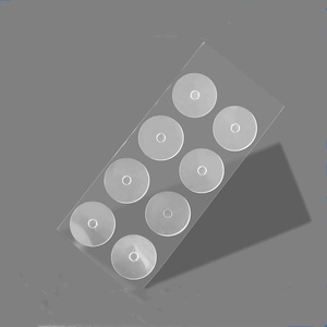 แผ่นซิลิโคนใสไร้โครงป้องกันการเจริญเติบโต แผ่นรองจุกหูแบบจานบิน ป้องกันการเจริญเติบโตของรูหู - Product Image 4