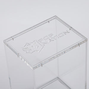 Supplier Cina Grosir Kotak Penyimpanan Akrilik Transparan Anti Debu dan Tahan Air Desain Susun Bertingkat - Product Image 4