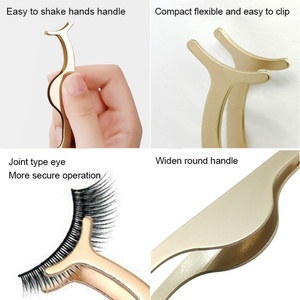 Pinces à cils personnalisées avec logo, vente en gros de marque privée, pinces à cils volumineux personnalisées avec logo, ensemble de pinces à cils - Product Image 5