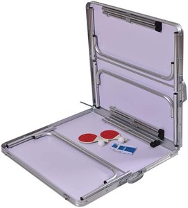 Équipement de <span class=keywords><strong>ping</strong></span>-<span class=keywords><strong>pong</strong></span> standard mobile intérieur/extérieur à double pliage pour table de <span class=keywords><strong>ping</strong></span>-<span class=keywords><strong>pong</strong></span> - Product Image 2