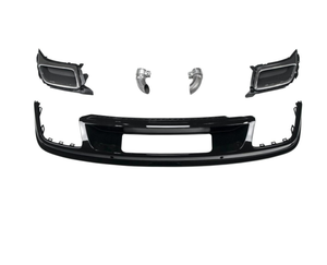 Mise à niveau du kit de carrosserie sportive pour Volkswagen VW <span class=keywords><strong>Tiguan</strong></span> R-<span class=keywords><strong>Line</strong></span> 2016 2017 Spoiler diffuseur de pare-chocs avant arrière accès aux échappements - Product Image 1