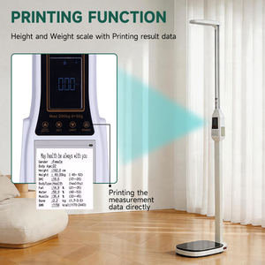 Báscula Electrónica <span class=keywords><strong>de</strong></span> Salud <span class=keywords><strong>de</strong></span> Nuevo Estilo, 200 kg, <span class=keywords><strong>Medidor</strong></span> <span class=keywords><strong>de</strong></span> Altura, IMC, Báscula <span class=keywords><strong>Corporal</strong></span> - Product Image 5