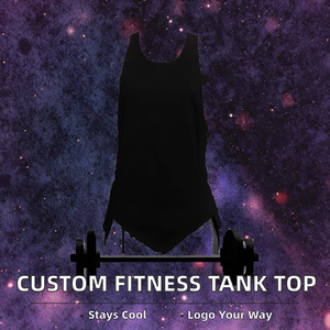 Camiseta sin mangas para fitness, camiseta deportiva para correr, entrenamiento muscular, culturismo, chaleco deportivo para hombre, transpirable, 100% algodón - Product Image 2