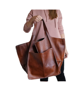 Fancy alla moda borsa Tote impermeabile in pelle sintetica per viaggi sportivi all'aperto da viaggio Business borsa a tracolla per uomo e donna - Product Image 1