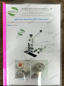 Moeda precisão cortador disco célula máquina corte eletrodo cortador disco precisão compacta - Product Image 3