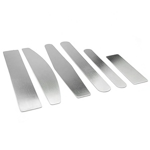 10 plaques métalliques 100 # 180 #   <span class=keywords><strong>Lime</strong></span> <span class=keywords><strong>à</strong></span> ongles métallique avec recharges de papier de verre <span class=keywords><strong>à</strong></span> grains interchangeables - Product Image 5