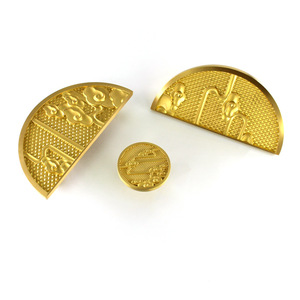 Chinese Style <b>Brass</b> Cabinet <b>Door</b> Handles Round Dragon Phoenix Design <b>Antique</b> Furniture <b>Knobs</b> For Home Office - Product Image 4