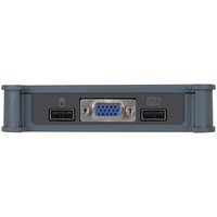 Commutateur KVM VGA Full HD 1080P VCOM pour la connexion de deux ordinateurs, clavier, souris, sélecteur vidéo, console