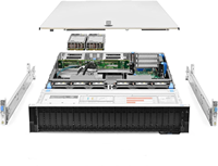 Server Rak R740xd R740 Densitas Tinggi dengan Intel Xeon Gold 6248, RAM 256GB, HDD 12TB, SSD untuk Pusat Data