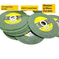 Disque de coupe abrasif grossier à liant résineux pour meuleuse d'angle, accessoire de meuleuse manuelle, lame de scie à métaux