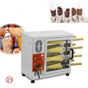 Bread Roll Machine New Design Ice Cream Cone Chimney High Quality Kurtos Kalacs Oven Machine