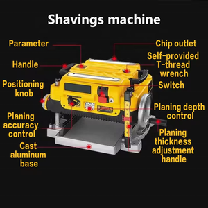 Raboteuse automatique multifonctionnelle DW735 pour le travail du bois, 220 V, portable, pour le dégauchissage et le rabotage des surfaces en bois, importée - Product Image 5