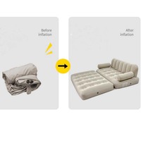 Prix usine Portable étanche paresseux Air canapé dormir gonflable chaise longue canapé extérieur pour Camping parc plage arrière-cour