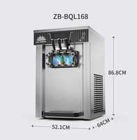 Commerciële volautomatische soft-icecreammachine - desktop/verticaal model voor kleine kraampjes & snackbars