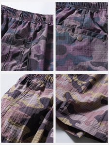 Pantalones Cortos Deportivos Casuales de Camuflaje, Tejidos, de Secado Rápido, Transpirables, para Hombre y Mujer, Finos, Holgados, Combinables, para Verano y Actividades al Aire Libre - Product Image 6