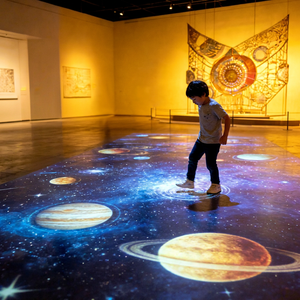 Sistema de Proyección Interactiva para Mapeo de Suelos en Museos, Eventos Comerciales, Exposiciones, Hoteles y Áreas de Experiencia Comercial - Product Image 1