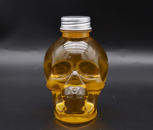 Bottiglia Creativa Personalizzata in Plastica PP a Forma di Teschio da 500ml con Doppia Parete e Coperchi, Bottiglia per Tè al Latte Virale su Internet - Product Image 2