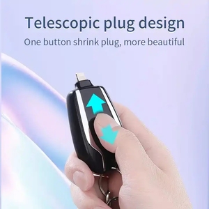 2023 cargador de bolsillo portátil 1500mAh bancos de energía regalos de negocios llavero estación de energía de emergencia para <span class=keywords><strong>iPhone</strong></span> portátil conveniente - Product Image 4