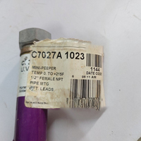 Capteur UV PLC C7027A1023 Mini-peeper Température de -0°C à +215°F Raccord femelle NPT 1/2 pouce Vente en gros