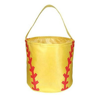Nouveau Sac Fourre-tout en Toile 2026 pour le Sport (Softball, Football, Baseball, Soccer) et Pâques, Sac de Rangement pour Enfants, Sac à Bonbons d'Halloween pour Enfants