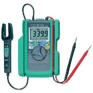Kyoritsu Digital Multimeter KEWMATE 2001A Fork Type LCD Display 60A DC Current CAT III 600V Professional Use - Product Image 2