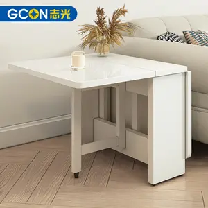 Meja dapur lipat ruang makan, Meja dapur dapat dilipat menghemat ruang makan kayu