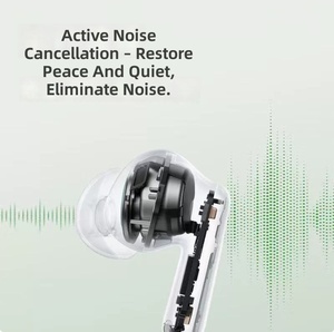 Écouteurs intra-auriculaires sans fil <span class=keywords><strong>OPPO</strong></span> <span class=keywords><strong>Enco</strong></span> Air 4 avec réduction de bruit active 5.4 pour JL, autonomie de la batterie de 15 à 20 heures, indicateur LED - Product Image 4