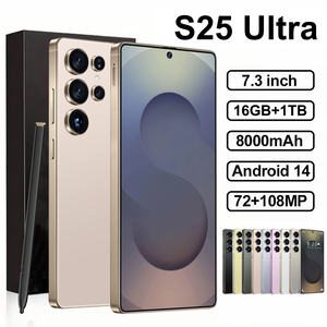 טלפון חכם 2025 אולטרה 16 גיגה-בייט+1 טרה-בייט 5G דגם S25 עיצוב חדש מסך 7.3 אינץ' 48 מגה-פיקסל+108 מגה-פיקסל 10 אנדרואיד 14 מעבד עשר ליבות LTE צרפתי - Product Image 5