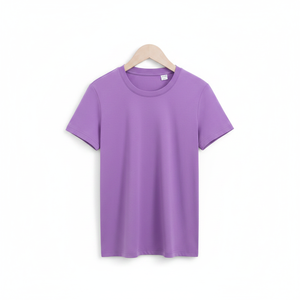 เสื้อยืดผู้หญิงคอกลมแขนพอง ผ้าแคนวาสอะคริลิก 100% สไตล์ลำลอง ระบายอากาศได้ดี เป็นมิตรกับสิ่งแวดล้อม มีสินค้าพร้อมส่ง รับสั่งพิมพ์ลายได้ตามต้องการ - Product Image 2